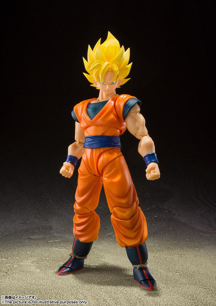 Tamashii Nations Dragonball Z S.H. Figuarts Action Fig SS Full Power Son Goku by LAB7 Malta, Europe