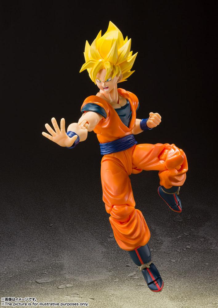 Tamashii Nations Dragonball Z S.H. Figuarts Action Fig SS Full Power Son Goku by LAB7 Malta, Europe