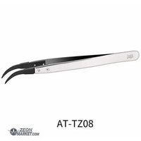 DSPIAE AT-TZ08 Anti-Static Tweezers – Angled in Malta | LAB7
