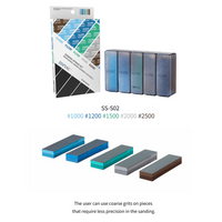 DSPIAE DSPIAE SS - S02 Hobby Sanding Sponge Starter Set & Accessory Storage Box 30 Pieces by LAB7 Malta, Europe