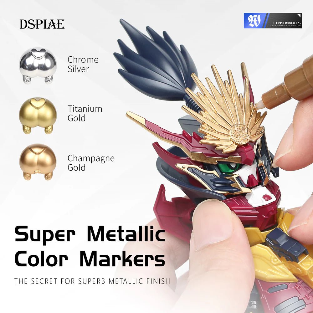 DSPIAE DSPIAE Super Metallic Colour Markers by LAB7 Malta, Europe