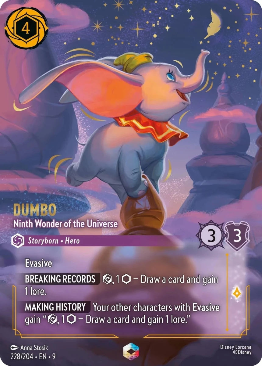 Dumbo - Ninth Wonder of the Universe (Enchanted) (228/204) (Fabled) in Malta | LAB7