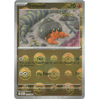 Pokemon Dwebble (Poke Ball Pattern) (051/086) (SV: Black Bolt) by LAB7 Malta, Europe