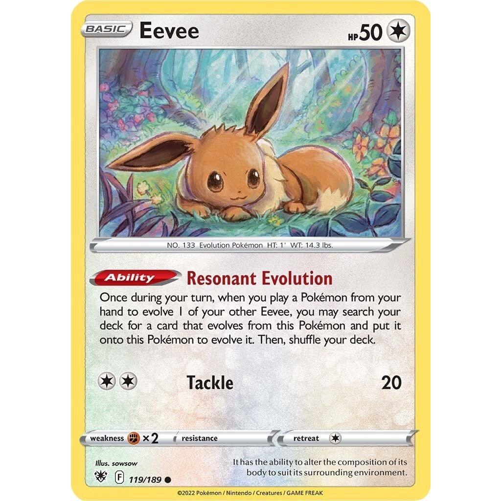 The Pokemon Company Eevee (119/189) (SWSH10: Astral Radiance) by LAB7 Malta, Europe