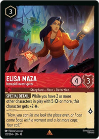 Ravensburger Elisa Maza - Intrepid Investigator (122/204) (Whispers in the Well) by LAB7 Malta, Europe