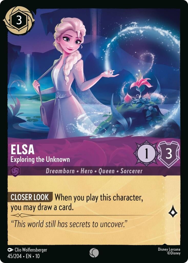 Ravensburger Elsa - Exploring the Unknown (45/204) (Whispers in the Well) by LAB7 Malta, Europe