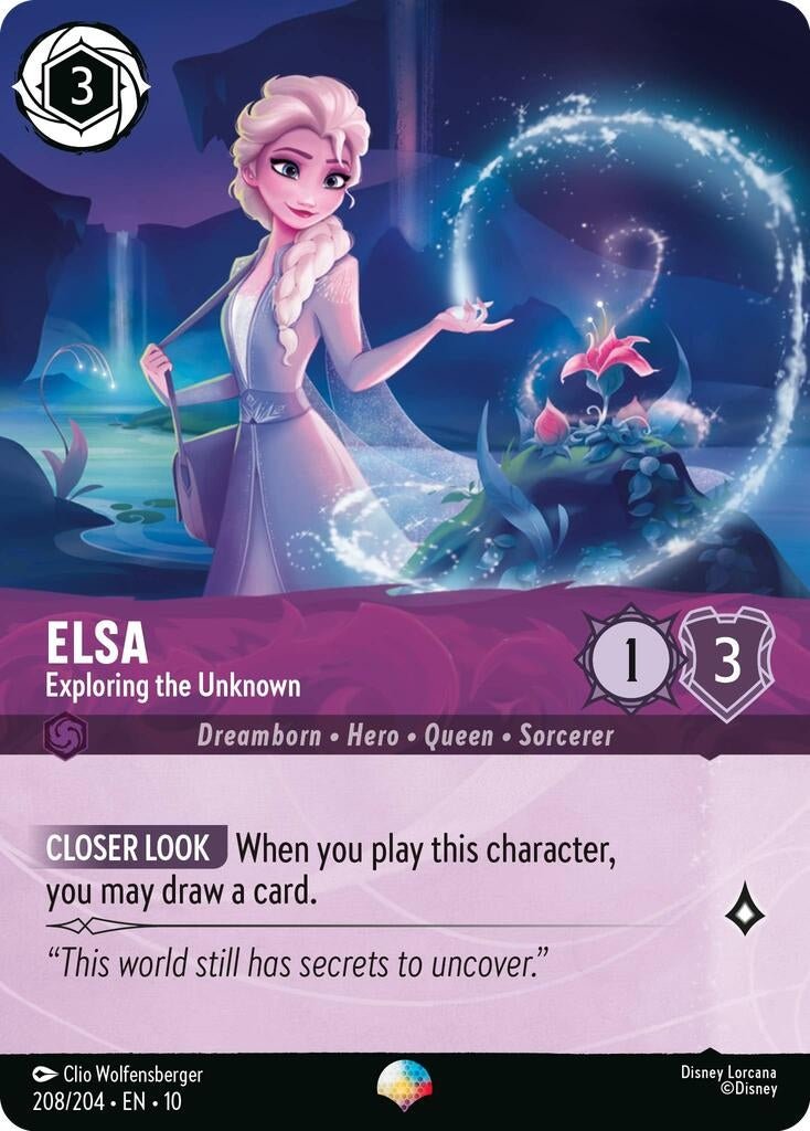 Ravensburger Elsa - Exploring the Unknown (Epic) (208/204) (Whispers in the Well) by LAB7 Malta, Europe