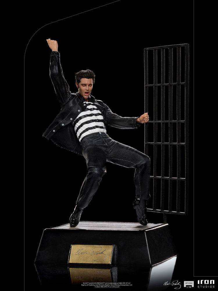 Iron Studios Elvis Presley Art Scale Statue 1/10 Jailhouse Rock 23 cm by LAB7 Malta, Europe