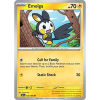 Pokemon Emolga (029/086) (SV: Black Bolt) by LAB7 Malta, Europe