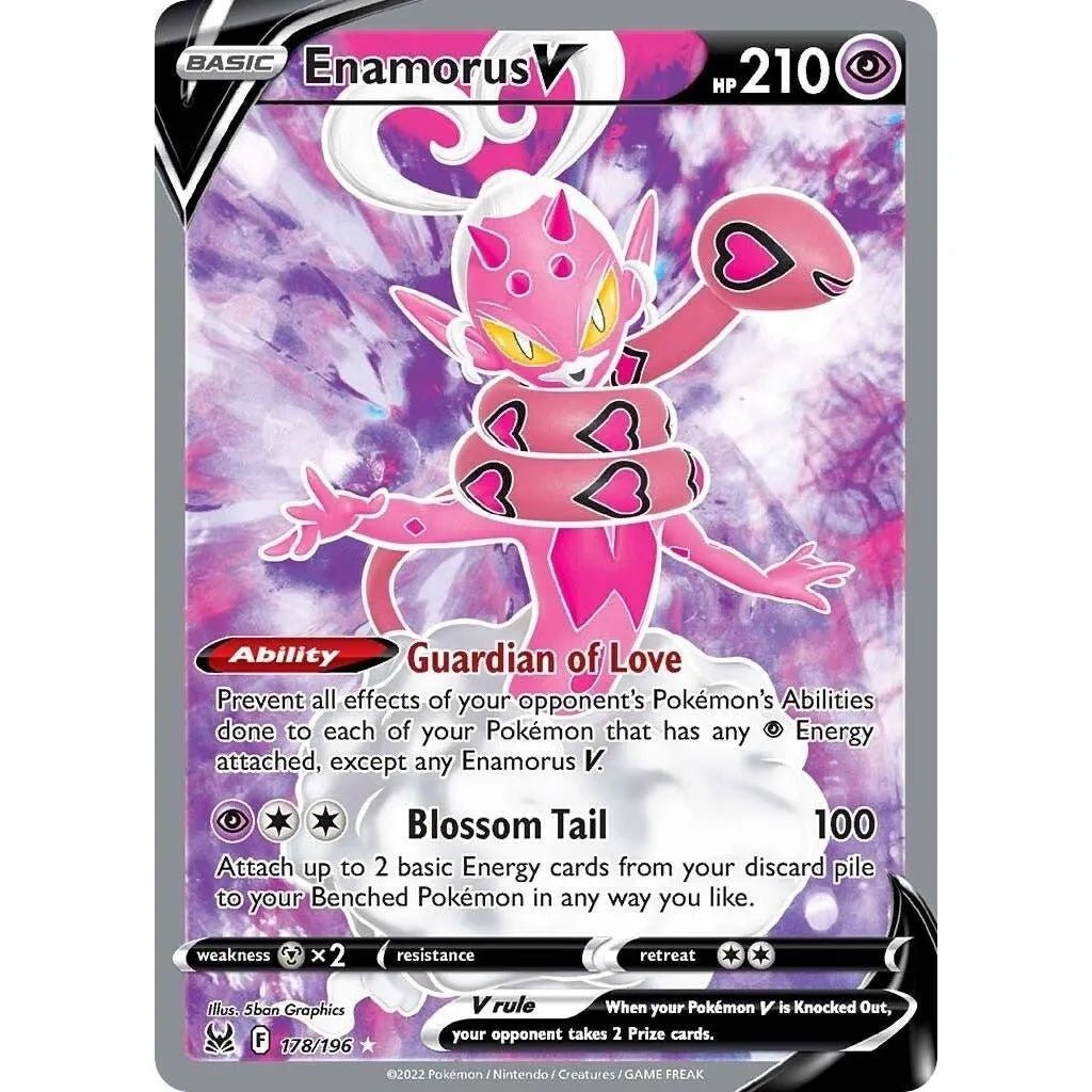 Enamorus V (Full Art) (178/196) (SWSH11: Lost Origin) in Malta | LAB7