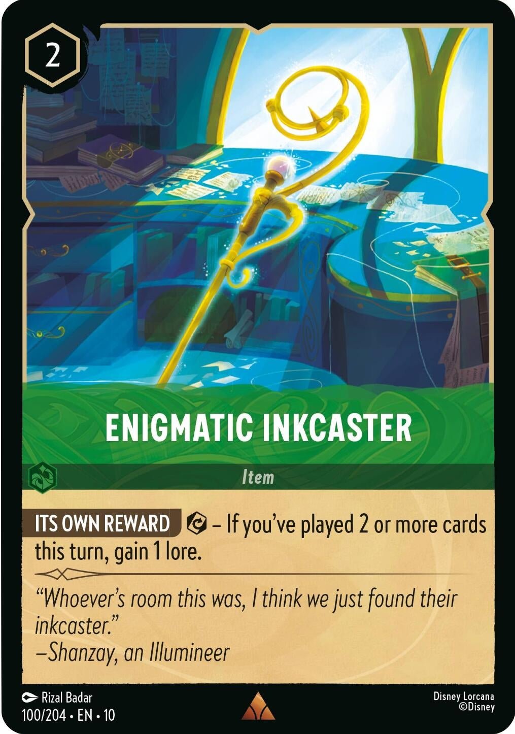 Ravensburger Enigmatic Inkcaster (100/204) (Whispers in the Well) by LAB7 Malta, Europe