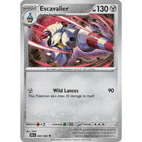Pokemon Escavalier (060/086) (SV: Black Bolt) by LAB7 Malta, Europe