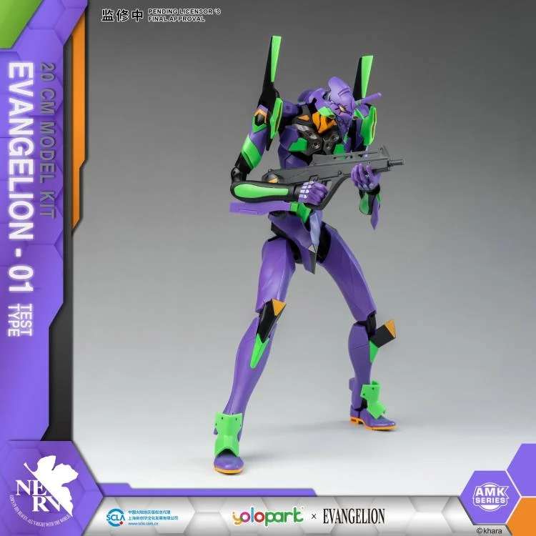 Yolopark EVANGELION AMK Model Kit Eva - 01 – 20cm Articulated Figure by LAB7 Malta, Europe