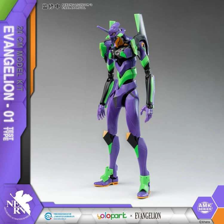 Yolopark EVANGELION AMK Model Kit Eva - 01 – 20cm Articulated Figure by LAB7 Malta, Europe