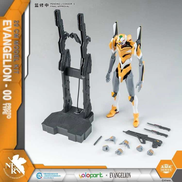Yolopark Evangelion Eva - 00 AMK Model Kit 20cm by LAB7 Malta, Europe