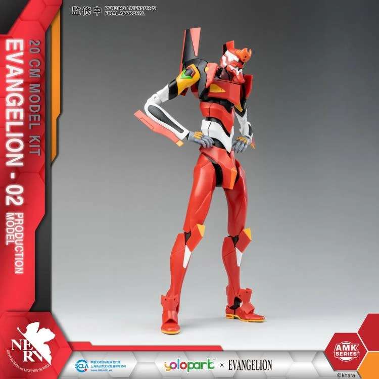 Yolopark Evangelion Eva - 02 AMK Model Kit by Yolopark 20cm by LAB7 Malta, Europe