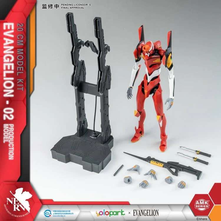 Yolopark Evangelion Eva - 02 AMK Model Kit by Yolopark 20cm by LAB7 Malta, Europe