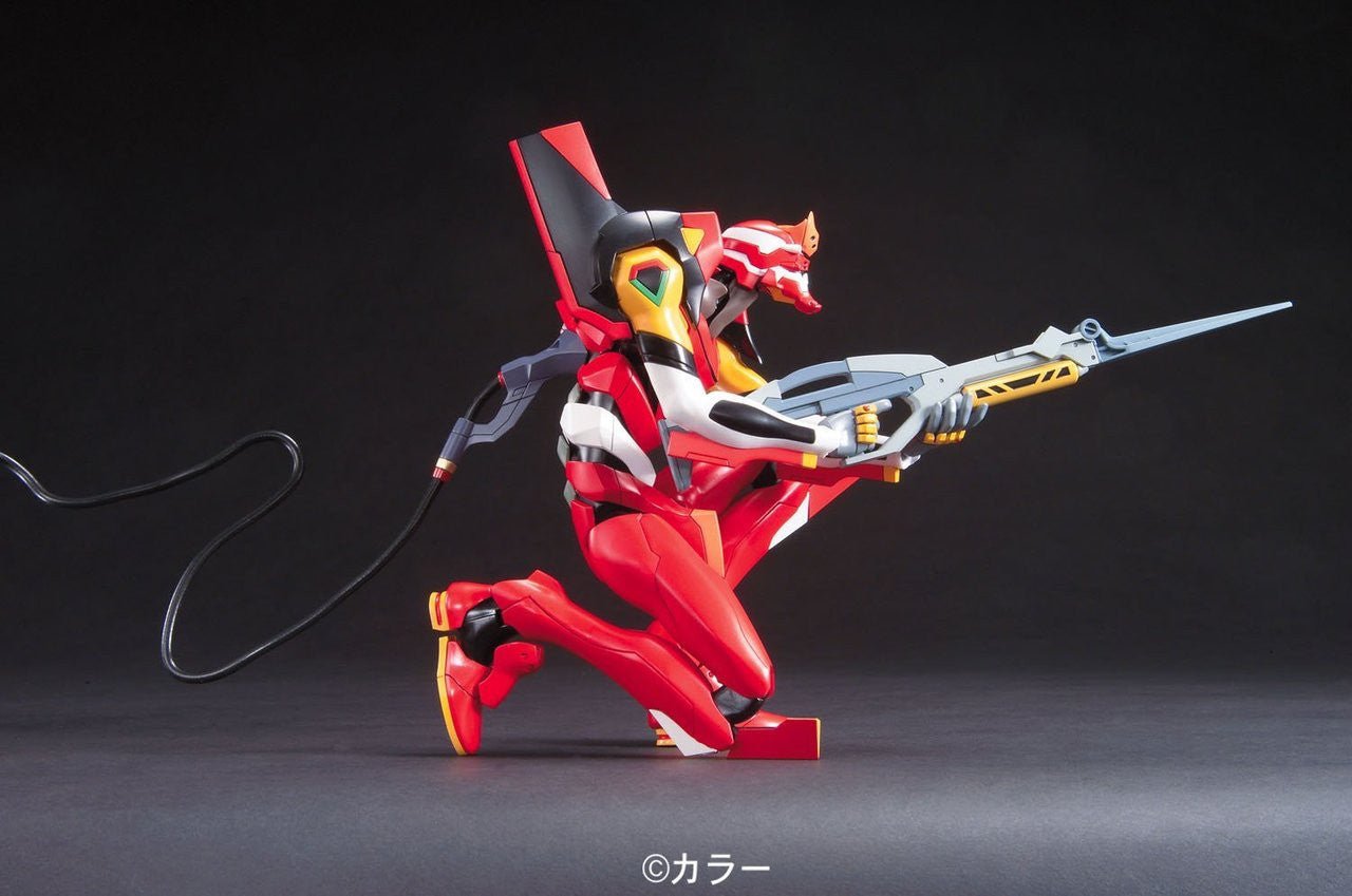 Bandai EVANGELION - HG Evangelion 02 'New Movie HA Ver.' - Model Kit by LAB7 Malta, Europe