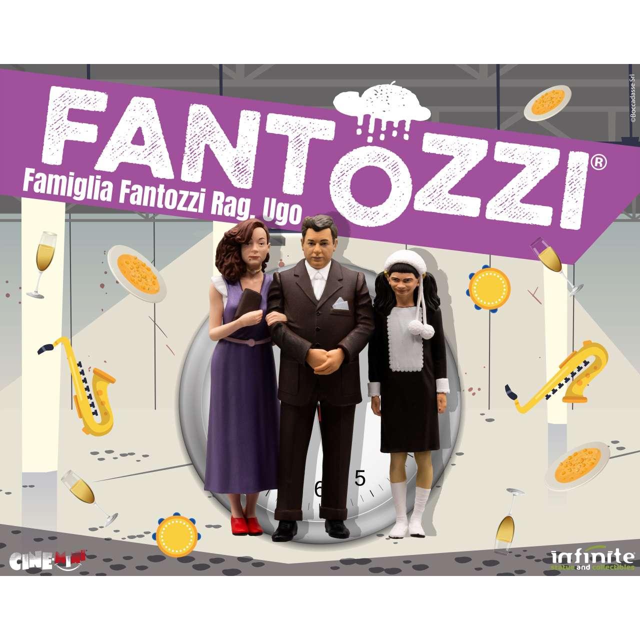 Infinite Statue Fantozzi Family Fantozzi Rag Ugo Cinemini PVC by LAB7 Malta, Europe