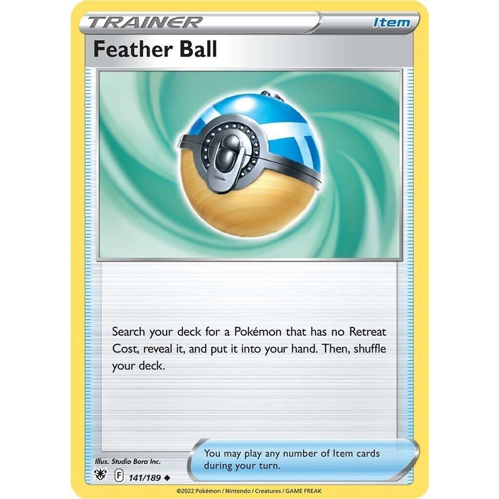 The Pokemon Company Feather Ball (141/189) (SWSH10: Astral Radiance) by LAB7 Malta, Europe