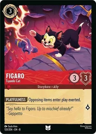 Figaro - Tuxedo Cat (133/204) (Reign of Jafar) in Malta | LAB7