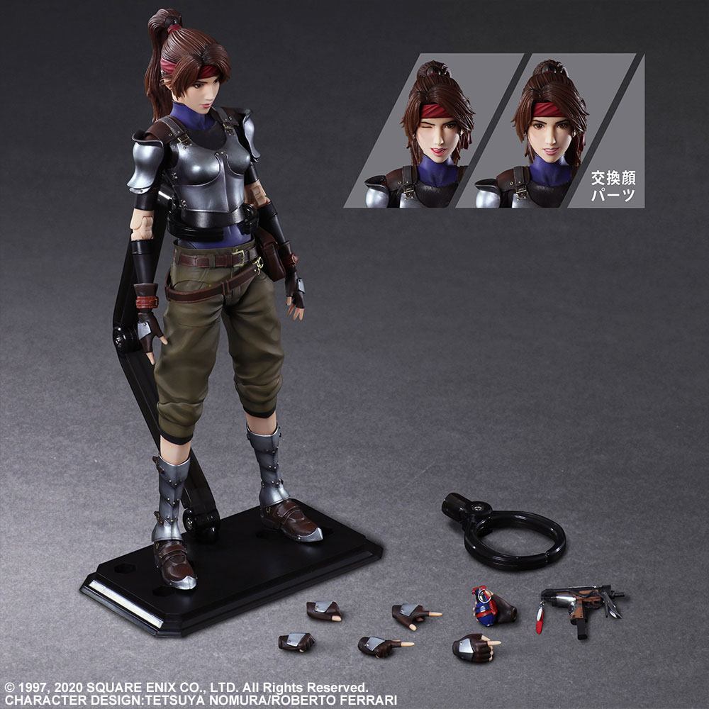 LAB7 Final Fantasy VII Remake Play Arts Kai Action Figure Jessie 25 cm by LAB7 Malta, Europe