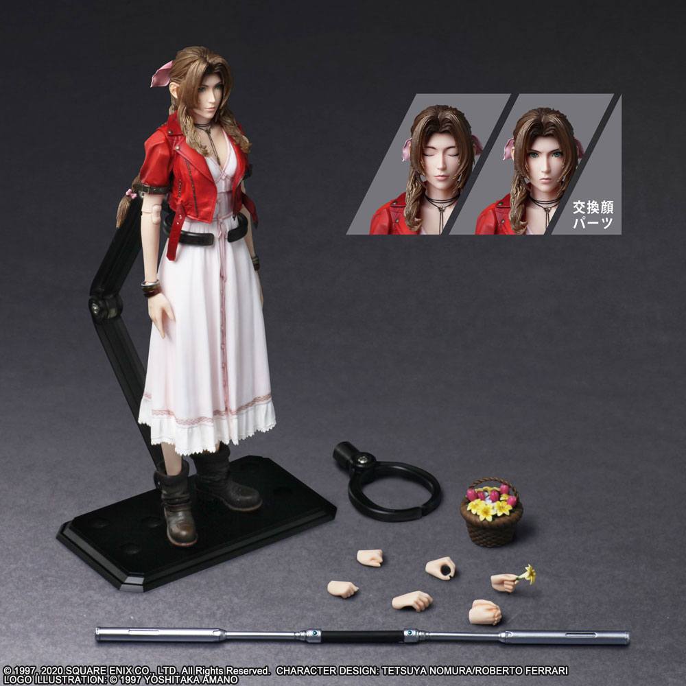 LAB7 Final Fantasy VII Remake Play Arts Kai A/F Aerith Gainsborough by LAB7 Malta, Europe