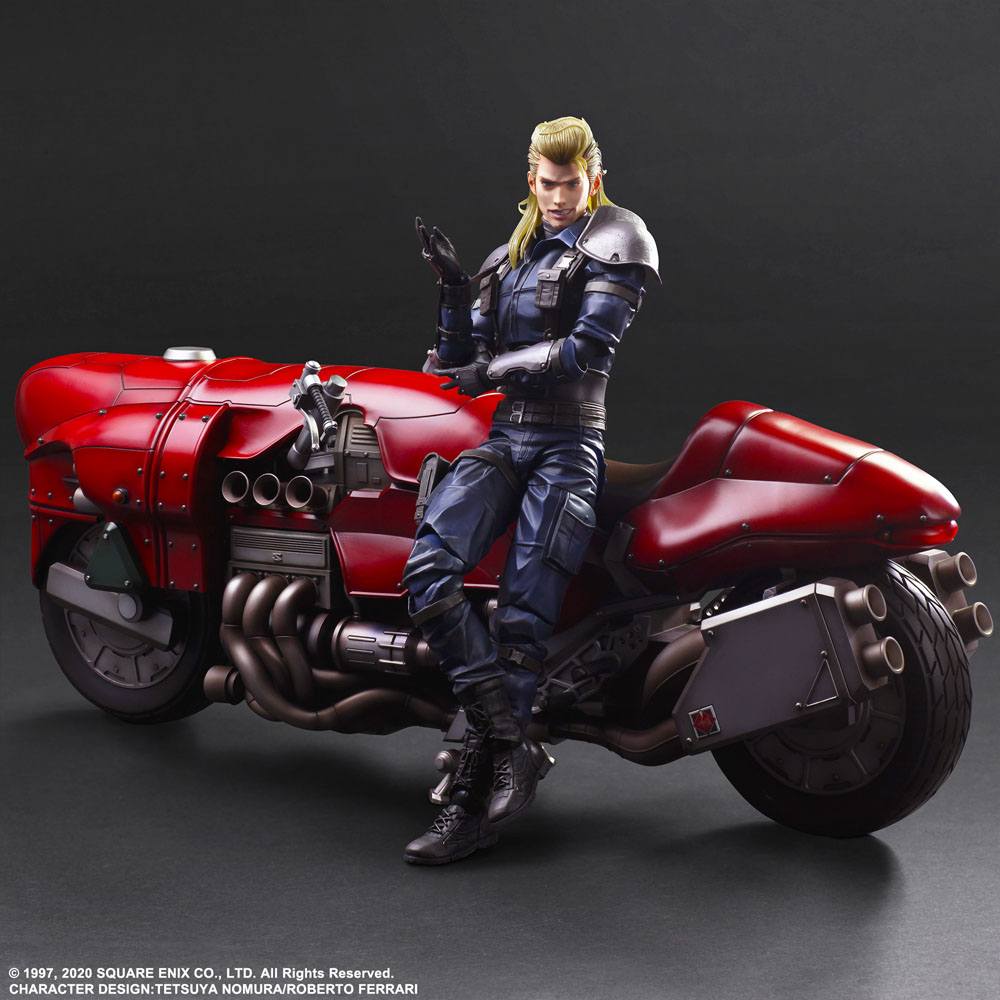 LAB7 Final Fantasy VII Remake Play Arts Kai & Vehicle Roche & Bike by LAB7 Malta, Europe