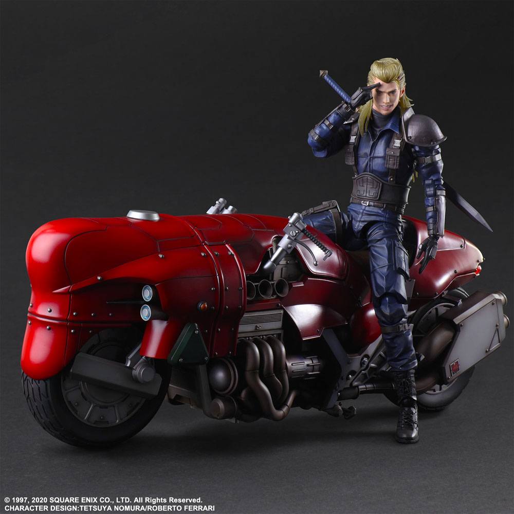 LAB7 Final Fantasy VII Remake Play Arts Kai & Vehicle Roche & Bike by LAB7 Malta, Europe