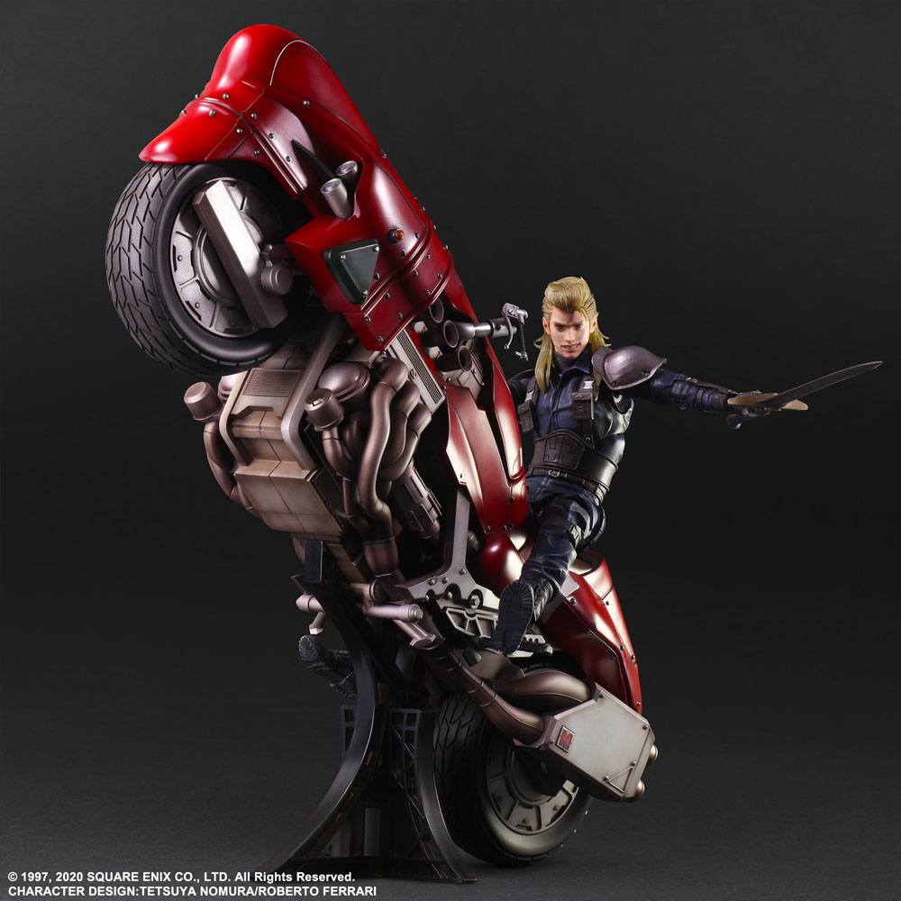 LAB7 Final Fantasy VII Remake Play Arts Kai & Vehicle Roche & Bike by LAB7 Malta, Europe