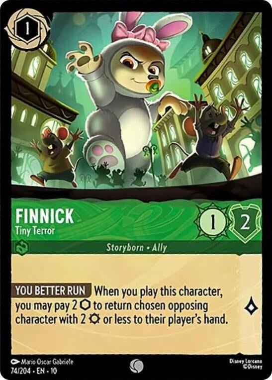 Ravensburger Finnick - Tiny Terror (74/204) (Whispers in the Well) by LAB7 Malta, Europe