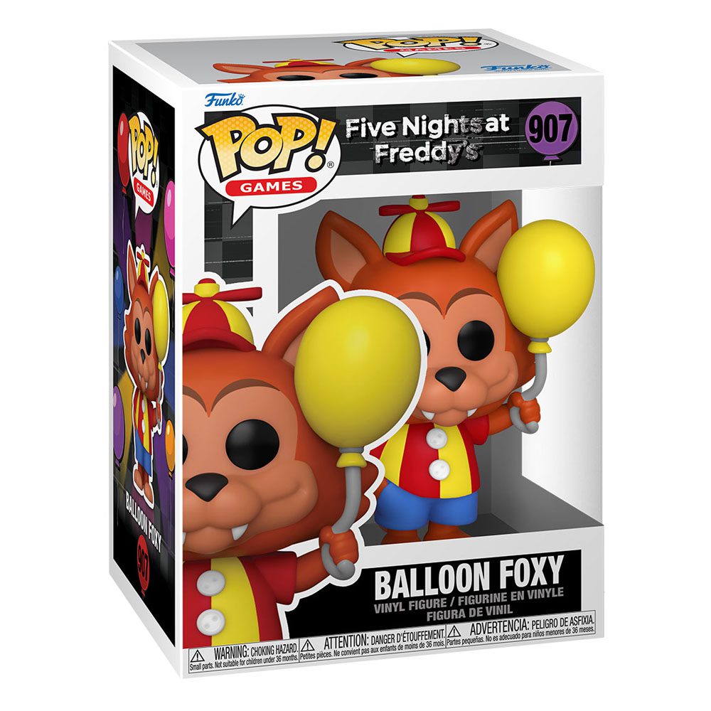 Funko Five Nights at Freddy's Security Breach Balloon Foxy 907 by LAB7 Malta, Europe