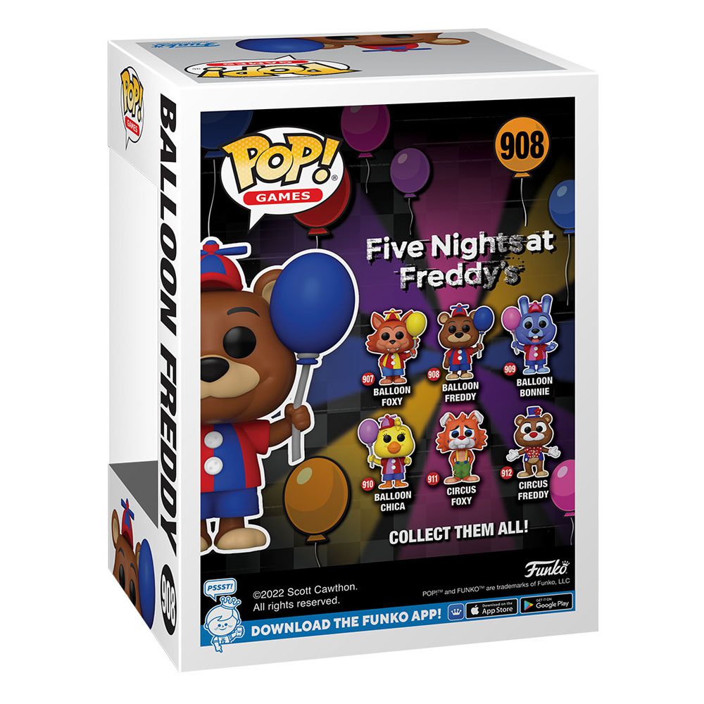 Funko Five Nights at Freddy's Security Breach Balloon Freddy 908 by LAB7 Malta, Europe
