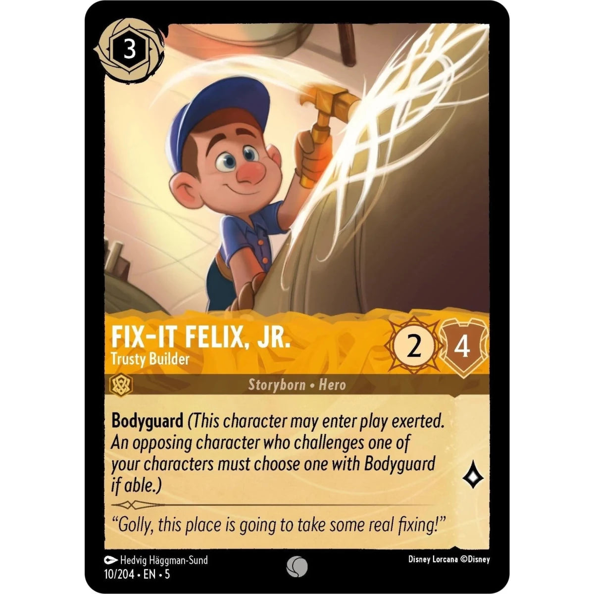 Fix-It Felix, Jr. - Trusty Builder (10/204) (Shimmering Skies) in Malta | LAB7