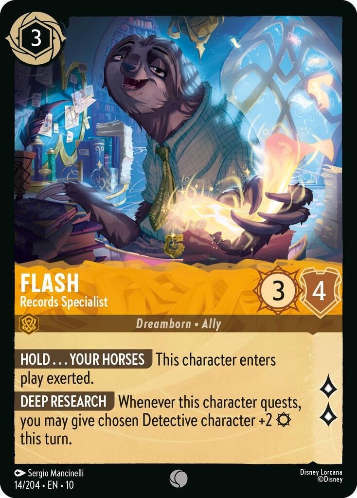 Ravensburger Flash - Records Specialist (14/204) (Whispers in the Well) by LAB7 Malta, Europe