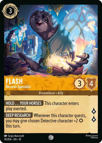 Ravensburger Flash - Records Specialist (14/204) (Whispers in the Well) by LAB7 Malta, Europe