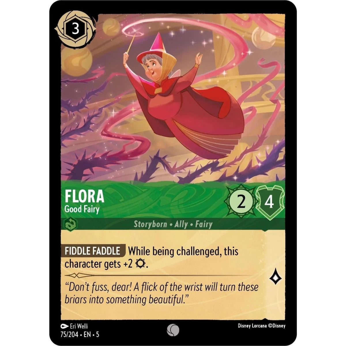 Flora - Good Fairy (75/204) (Shimmering Skies) in Malta | LAB7