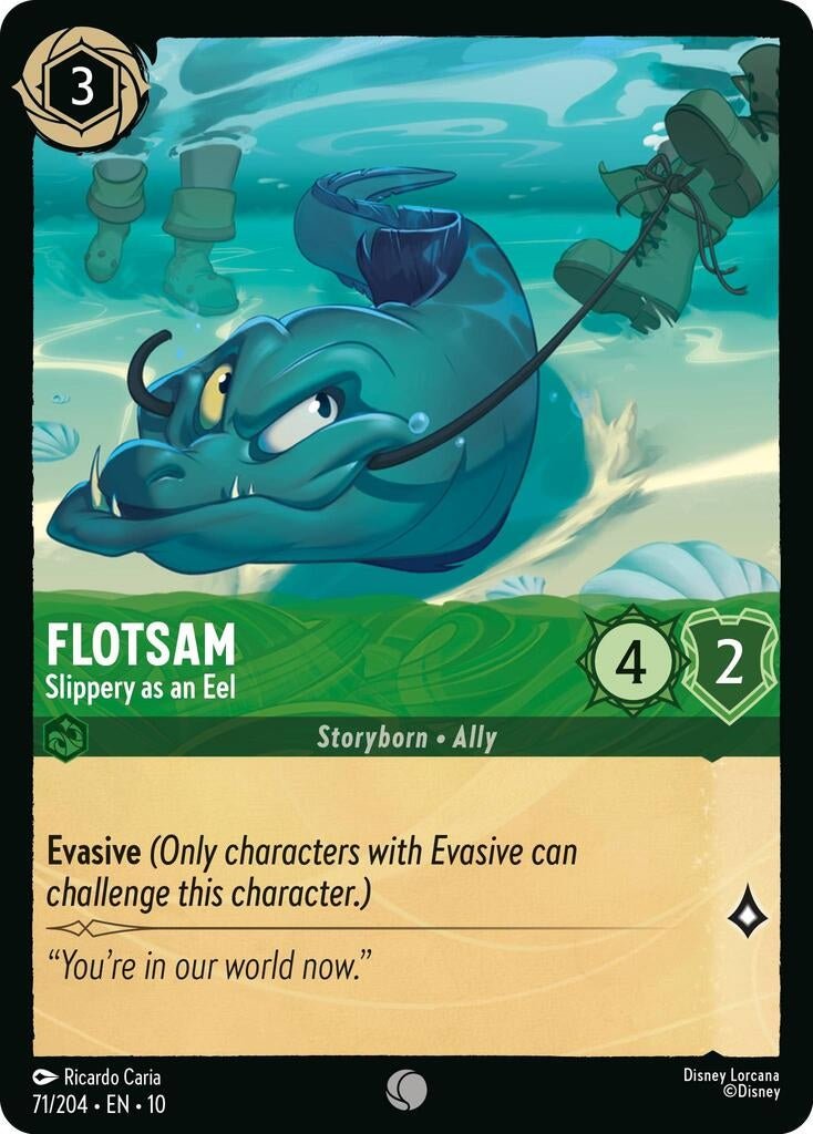 Ravensburger Flotsam - Slippery as an Eel (71/204) (Whispers in the Well) by LAB7 Malta, Europe