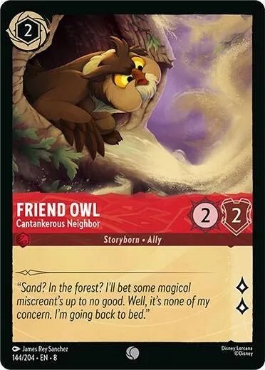 Friend Owl - Cantankerous Neighbor (144/204) (Reign of Jafar) in Malta | LAB7