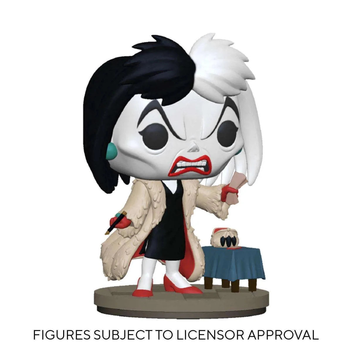 Funko 101 Dalmatians - Cruella de Vil Ultimate Disney Villains Pop! Vinyl Figure by LAB7 Malta, Europe