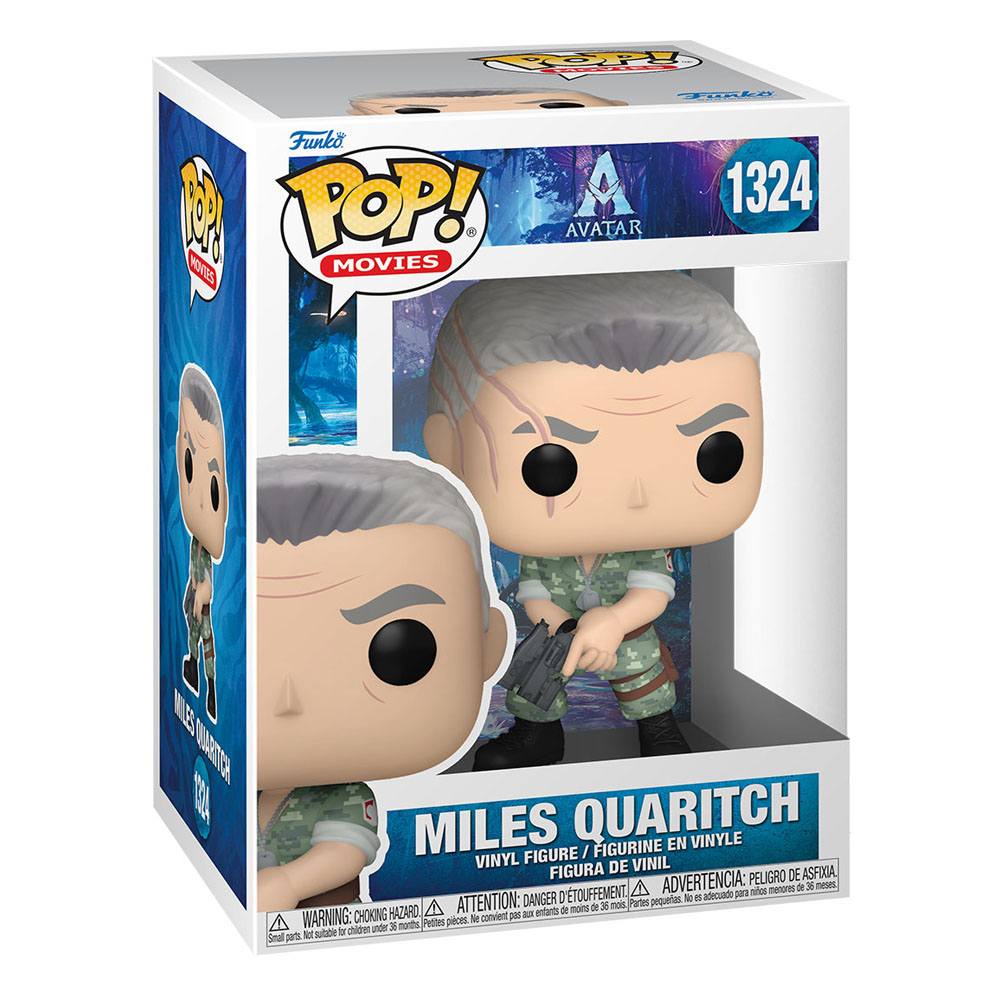 Funko Avatar POP! Movies Miles Quaritch Vinyl Figure 9cm (DAMAGED BOX) by LAB7 Malta, Europe