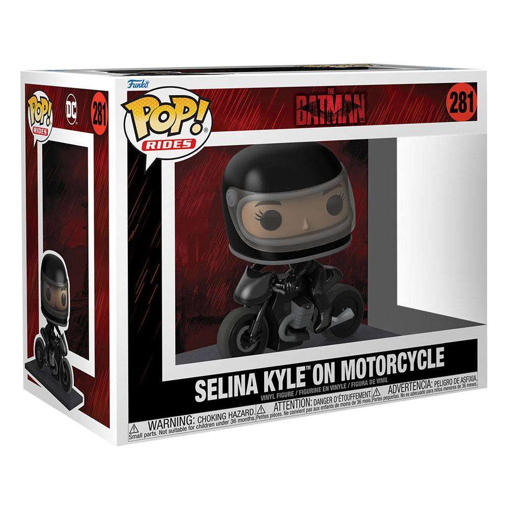 Funko Funko Batman POP! Rides Deluxe Vinyl Figure Selina on Motorcycle 15 cm by LAB7 Malta, Europe