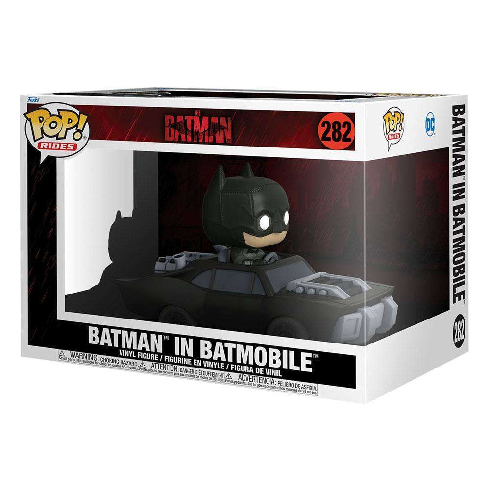 Funko Funko Batman POP! Rides Super Deluxe Vinyl Figure Batman in Batmobile 15 cm by LAB7 Malta, Europe