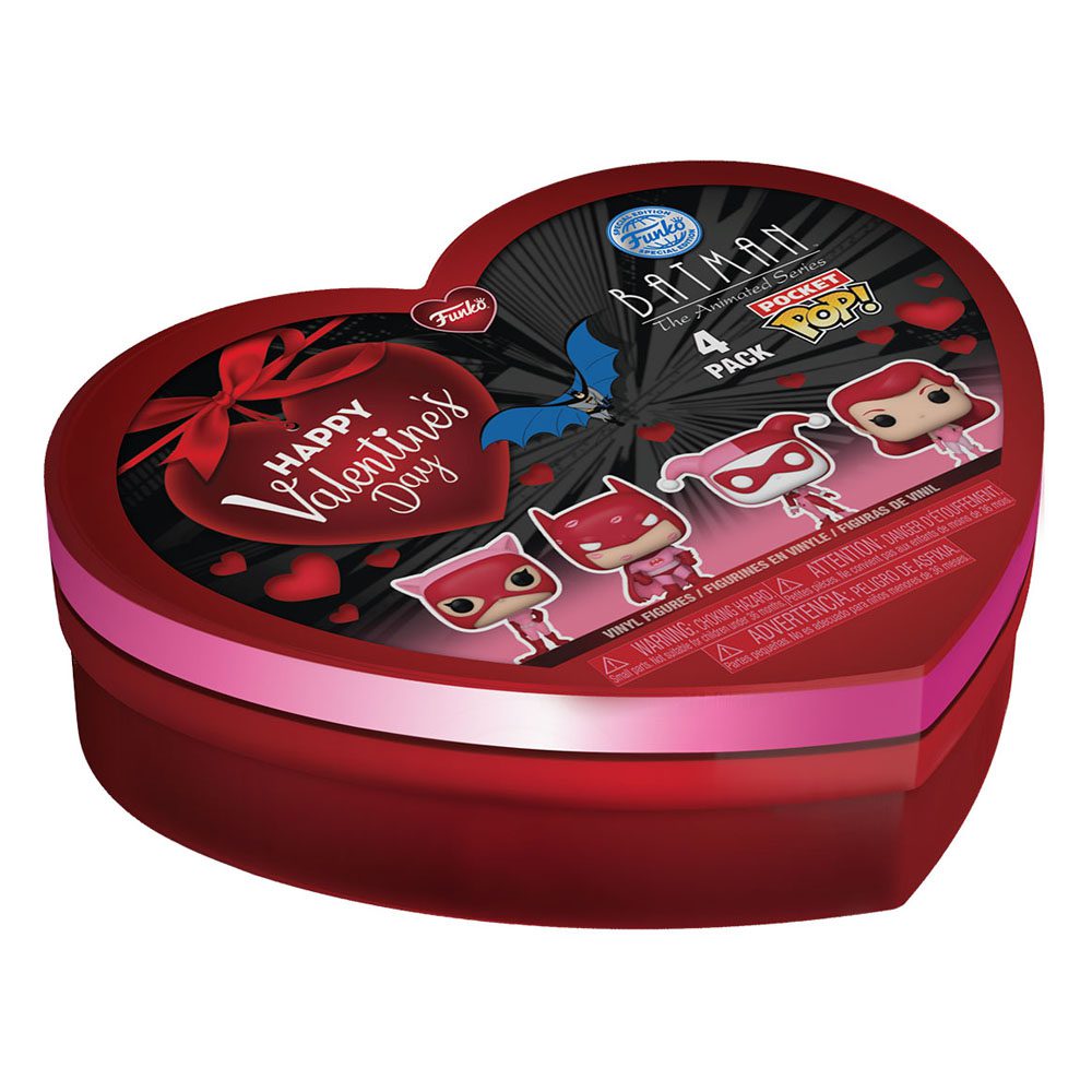 Funko DC Comics Valentines Pocket POP! Vinyl Figure 4-Pack 4 cm in Malta | LAB7