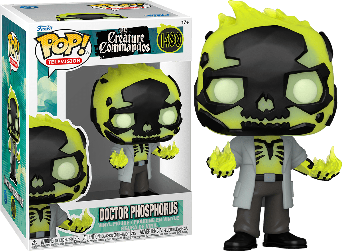 Funko DC Creature Commandos Doctor Phosphorus Pop by LAB7 Malta, Europe