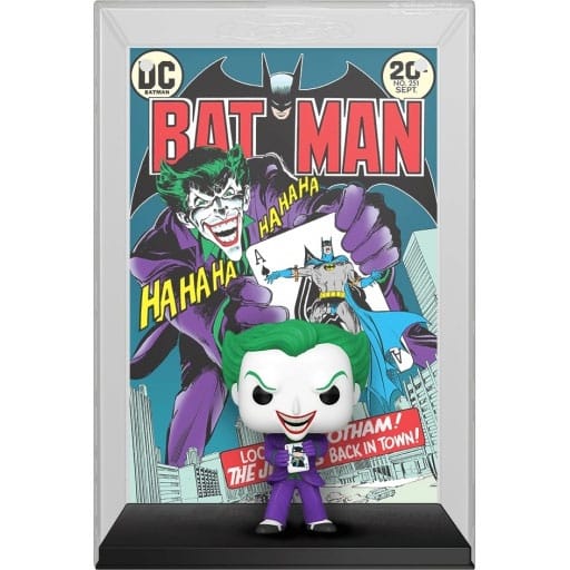 Funko Funko DC POP! Comic Cover Vinyl Figure Joker - Back in Town 9 cm by LAB7 Malta, Europe