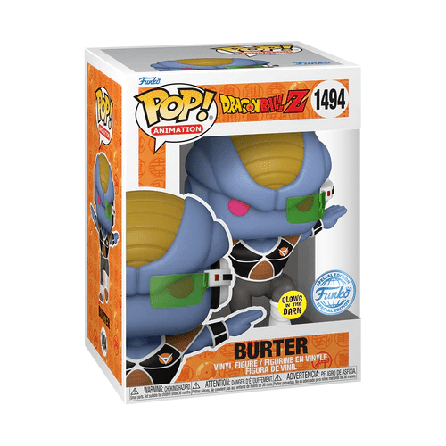 Funko Dragon Ball Z Burter Glow POP Animation 1494 by LAB7 Malta, Europe