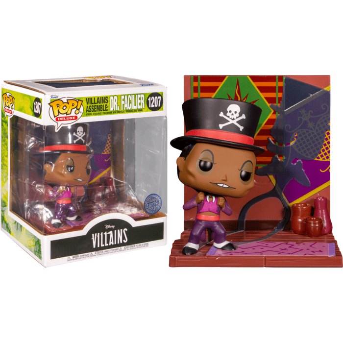 Funko Funko Pop Deluxe Disney Dr. Facilier Villains Assemble 1207 by LAB7 Malta, Europe