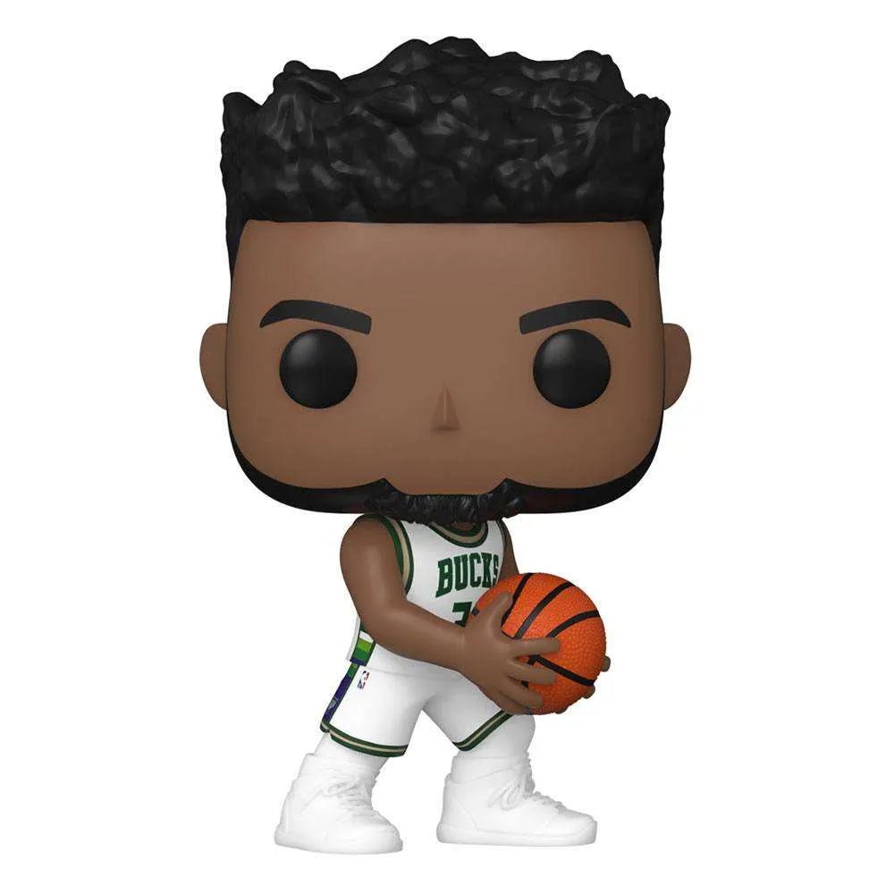 Funko Funko POP! Giannis Antetokounmpo Milwaukee Bucks 2021 City Edition Jersey Pop! 143 by LAB7 Malta, Europe