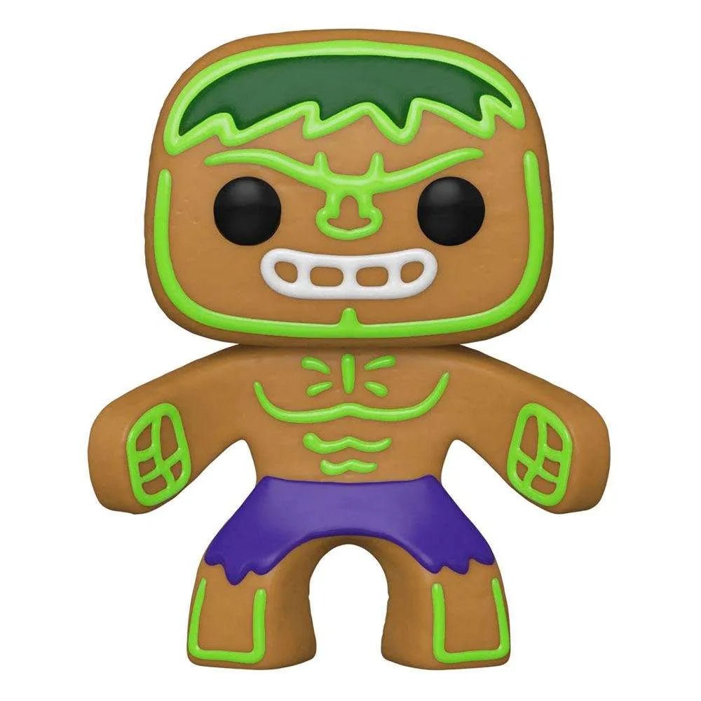 Funko Funko POP! Marvel: Holiday - Hulk Gingerbread Man Pop! Vinyl Figure by LAB7 Malta, Europe